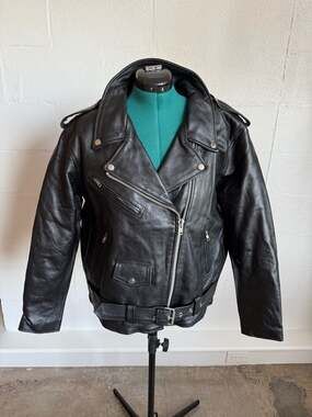 Milwaukee Leather 3XL Women's Classic Biker Motorcycle Jacket with Zip-Out Liner